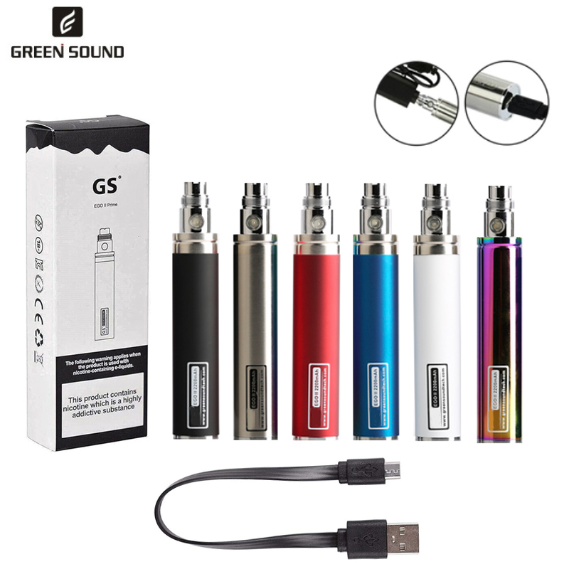 Diy Vape Electronics - GS eGo II Prime Passthrough 2200mAh