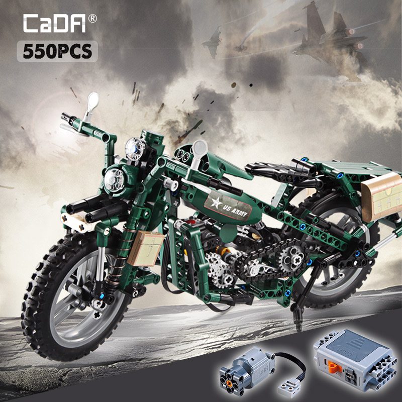 Diy Motorcycle Electronics - Cada 550PCS City Series motocicletta elettronica