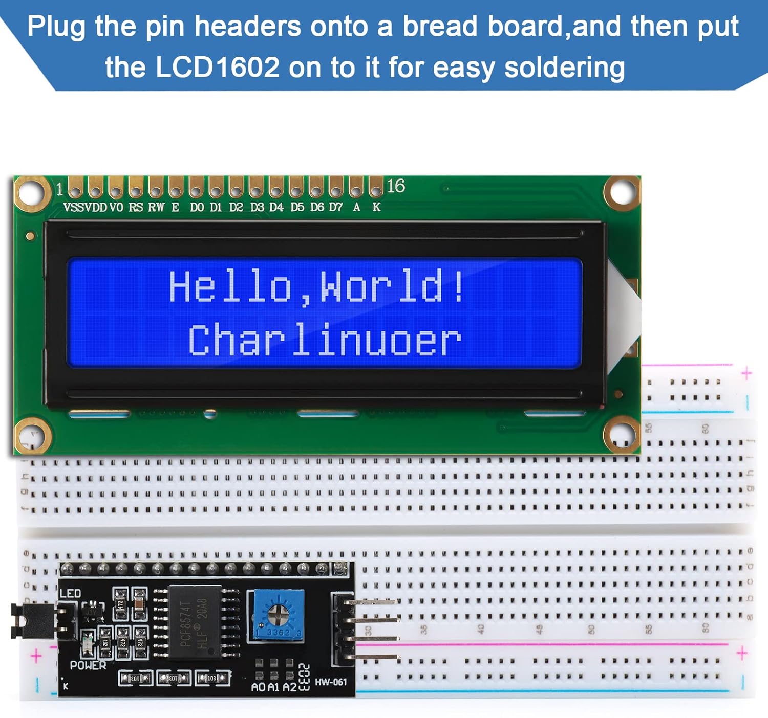 I2C Lcd Display - 1 Set Modulo LCD 1602 20*4
