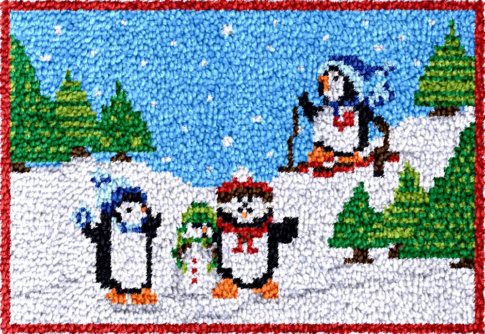 Diy Electronics Art - pinguino Gancio di chiusura Kit tappeti