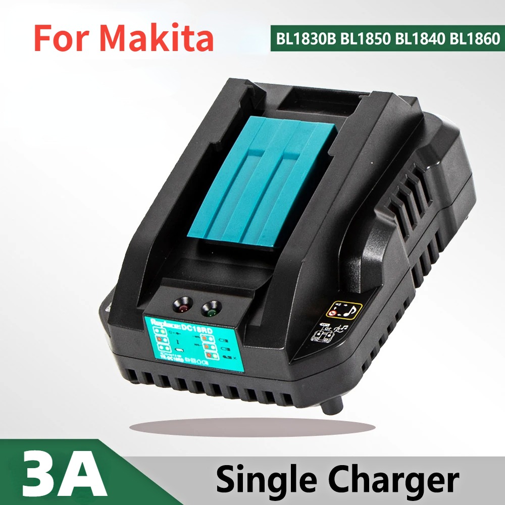 Makita Drill Hp1640 - Caricabatterie 3A per batteria agli ioni