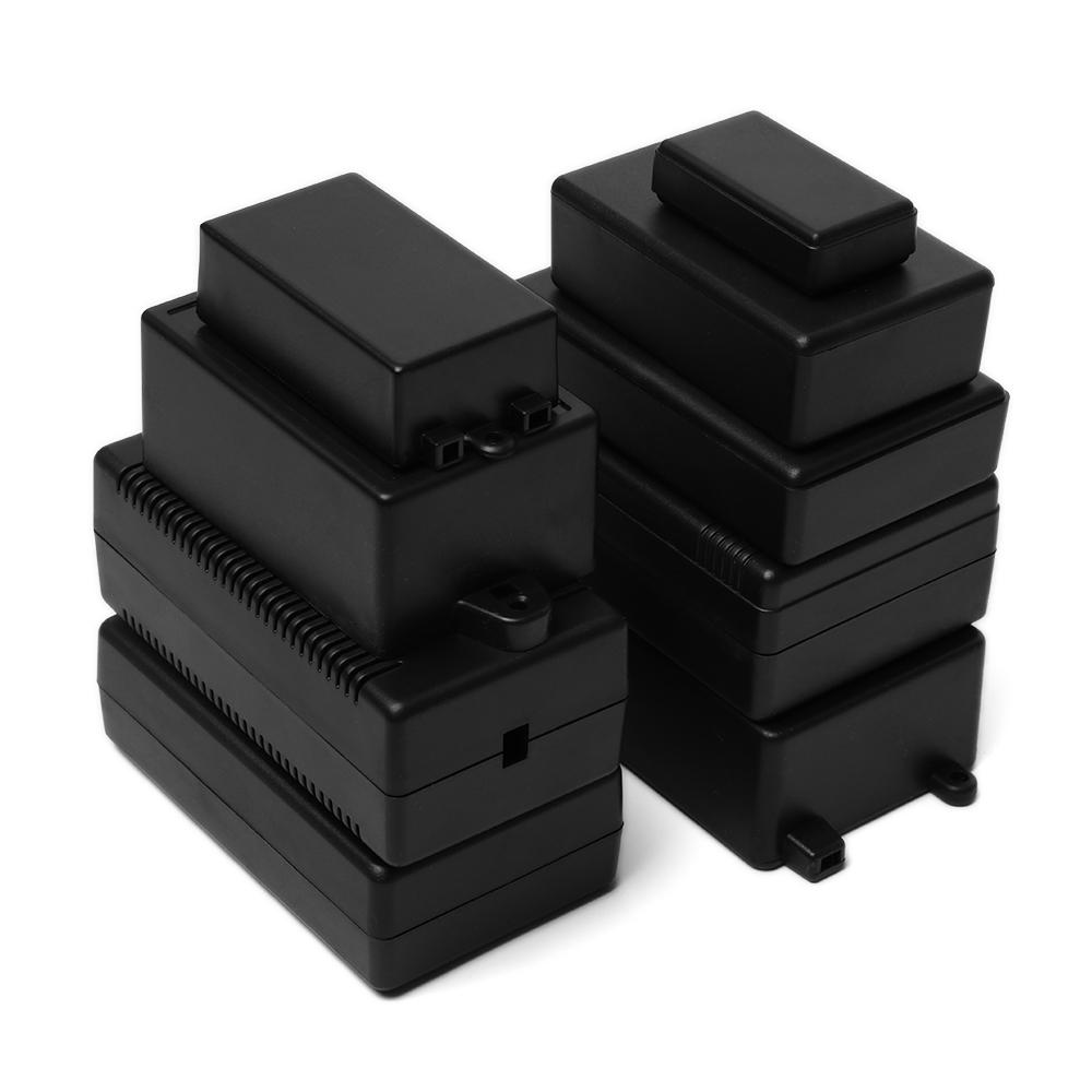 Diy Electronics Websites - 1pc plastica nera impermeabile custodia fai