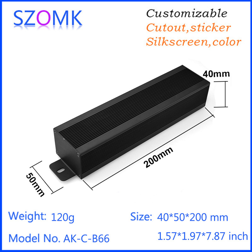 Diy Electronics Websites - Scatola in Alluminio 40*50*200mm per Elettronica