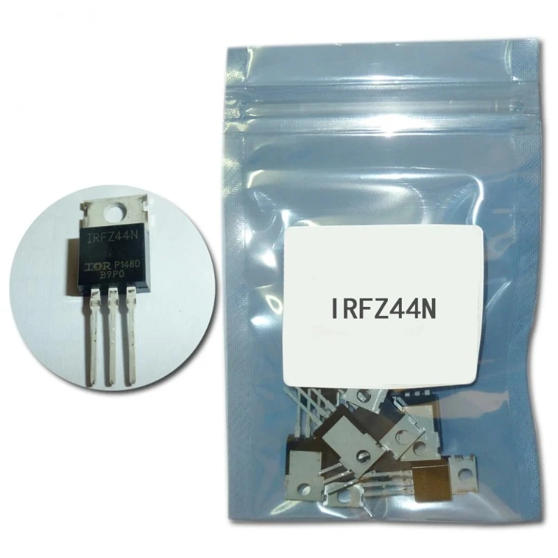 10/25 pz IRFZ44N Mosfet Origin - Mosfet Transistor Set recensione e prezzo