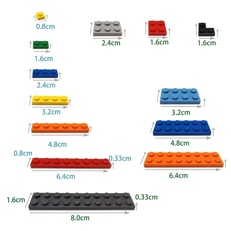 100PCS MOC 2420 Piastra 2x2 Bu - Diy Electronics Gift Ideas recensione e prezzo
