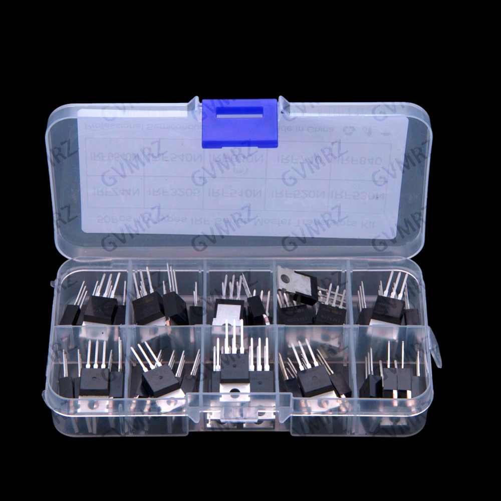 10 Valori TO-220 ​ ​ 50 MOSFET - Mosfet Transistor Set recensione e prezzo