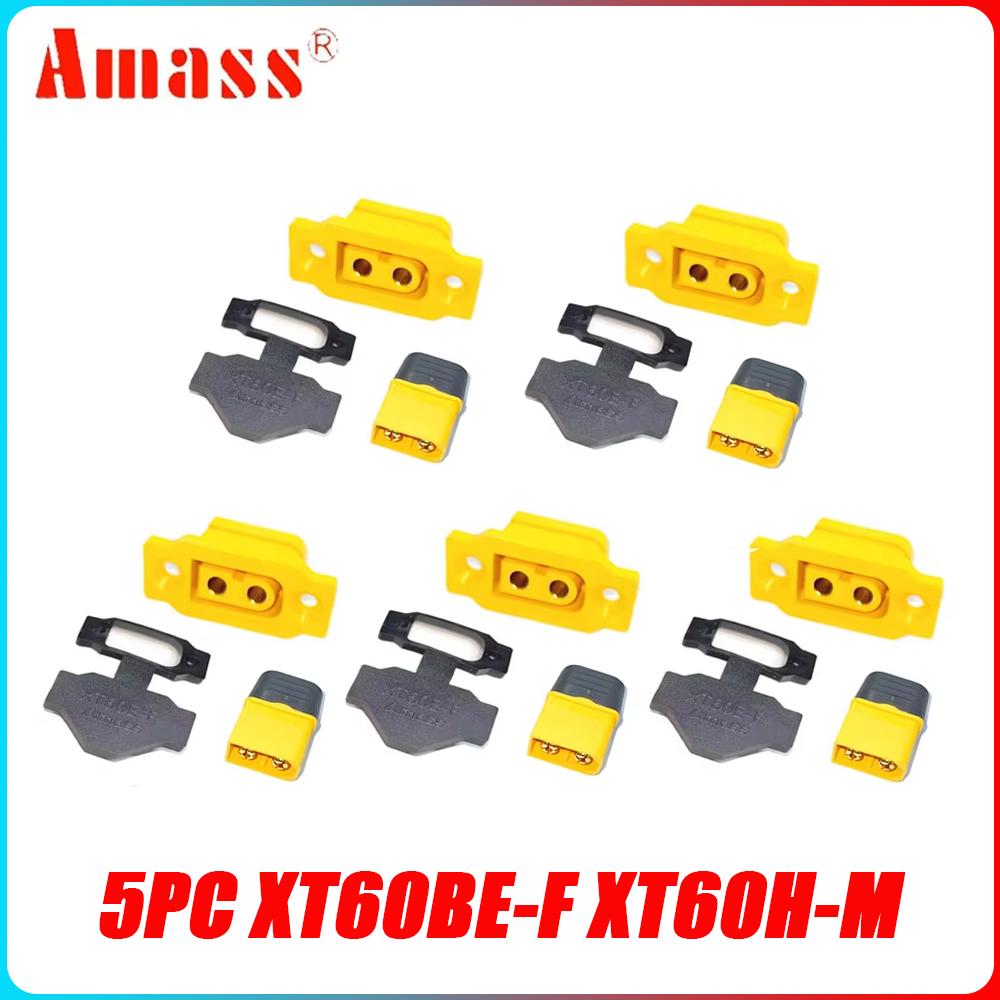 5PCS Amass XT60BE-F e XT60H Ba - Diy Electronics Power Supply recensione e prezzo