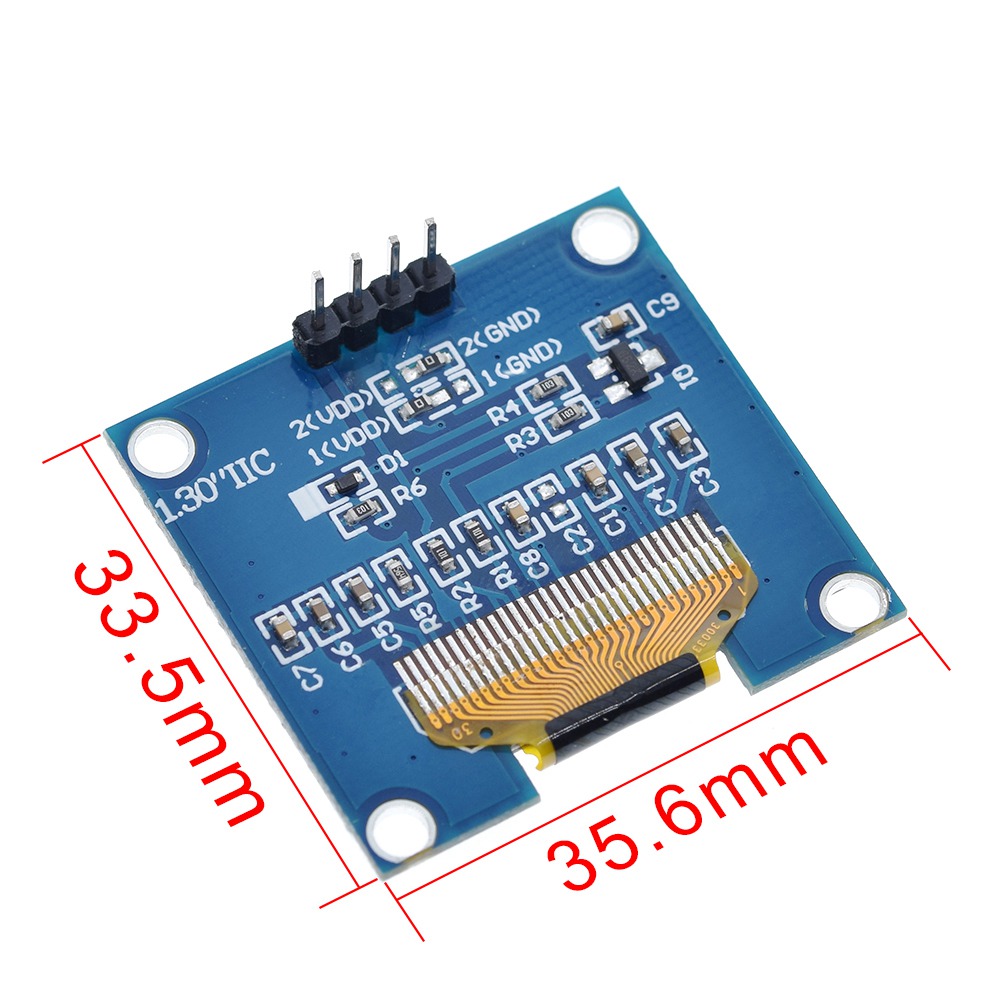 Modulo OLED 1.3 4PIN colore bi - I2C Lcd Display recensione e prezzo