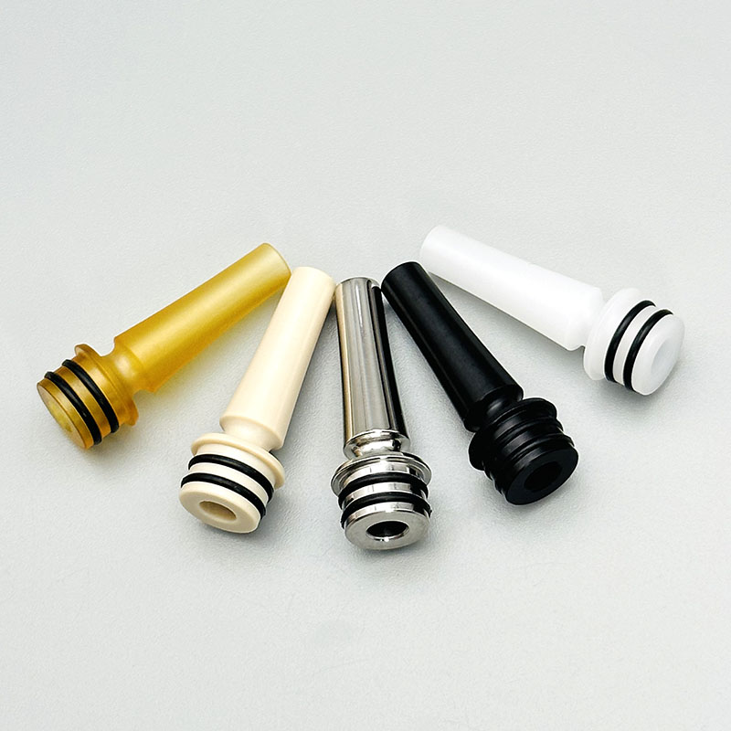DIY 510 long drip tip PEI POM  - Diy Vape Electronics recensione e prezzo