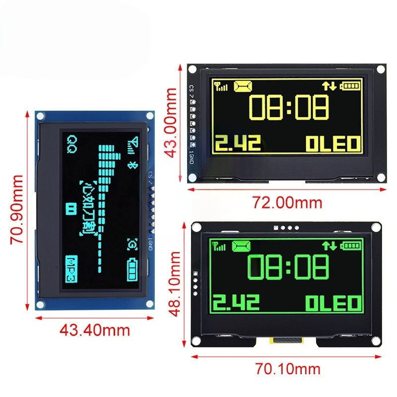 Modulo Display OLED LCD 2.4