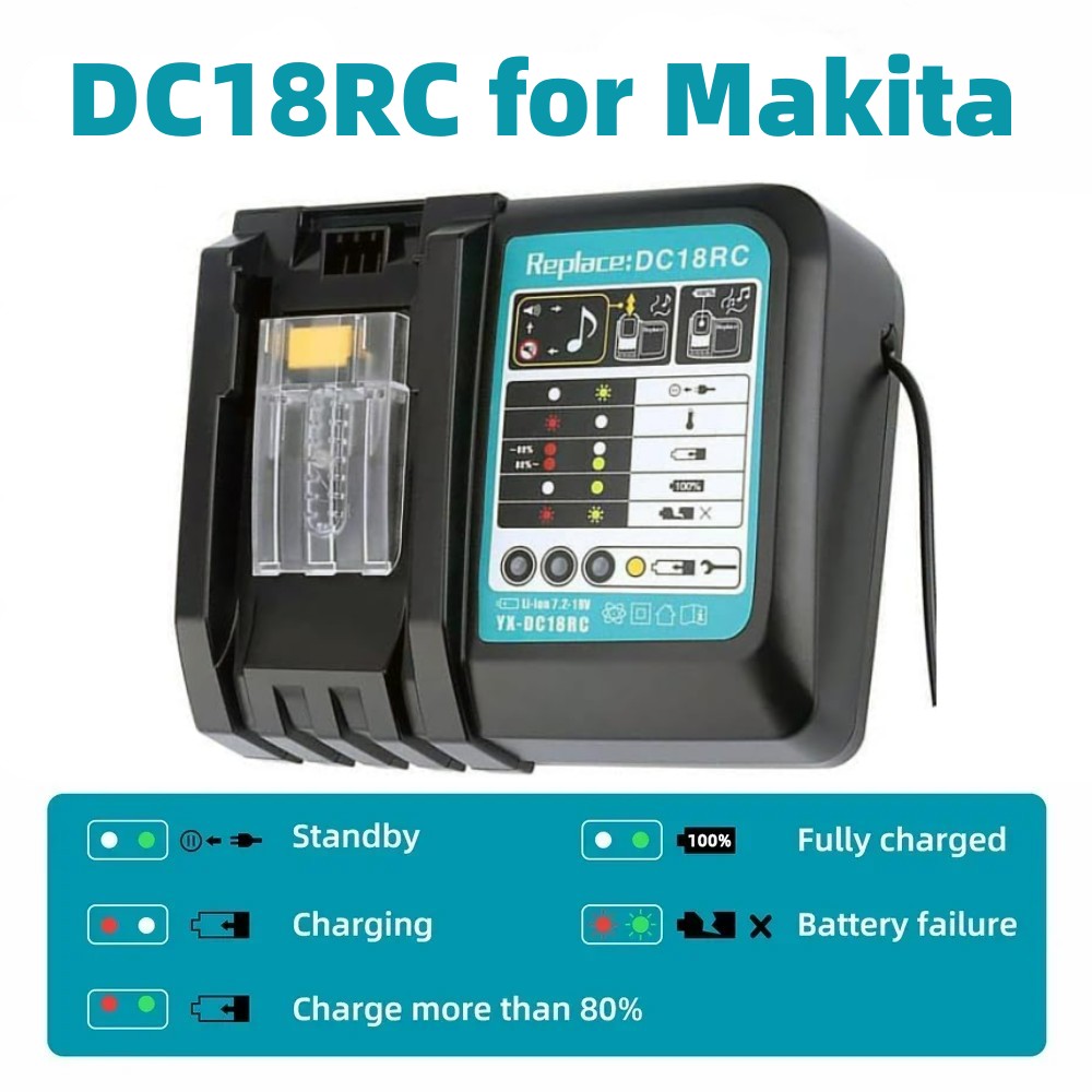 Caricabatterie DC18RC per Batt - Makita Drill Hp1640 recensione e prezzo