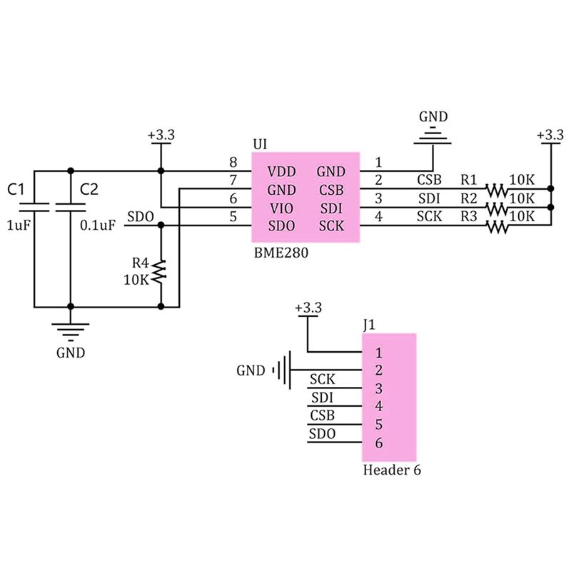 A93E-6PCS BME280 Modulo Sensor - Bme280 Humidity Sensor recensione e prezzo