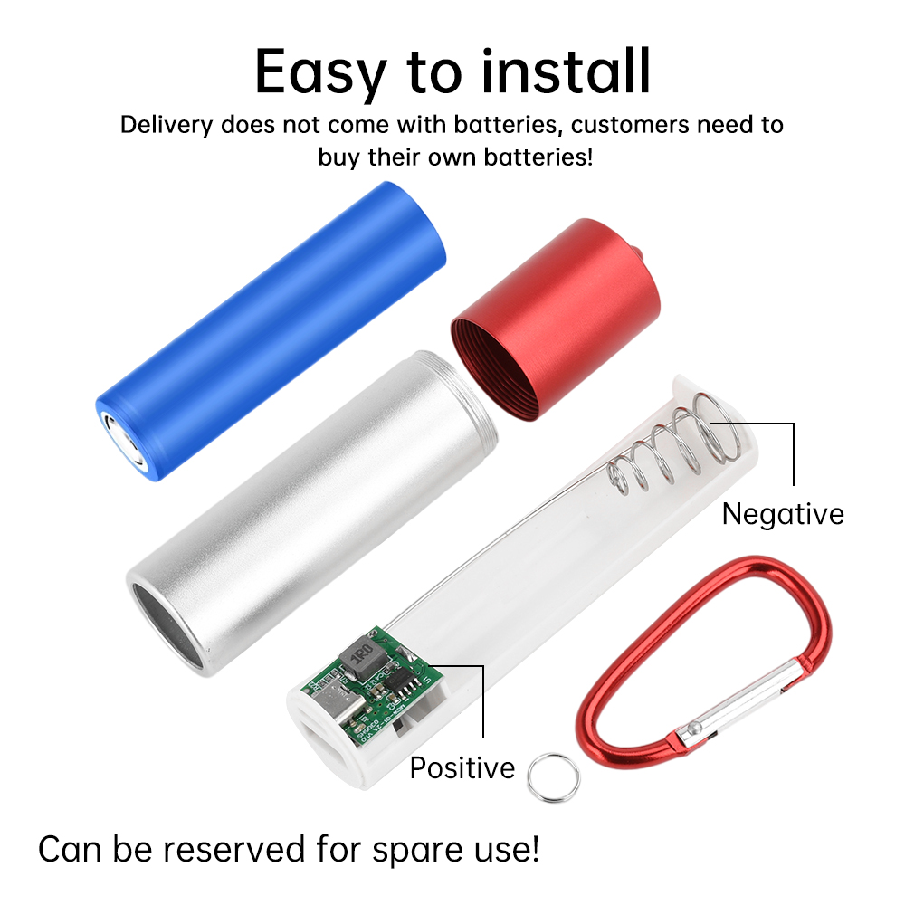 5V 2A 1x18650/21700 USB Tipo-C - Diy Box Electronics Mall recensione e prezzo
