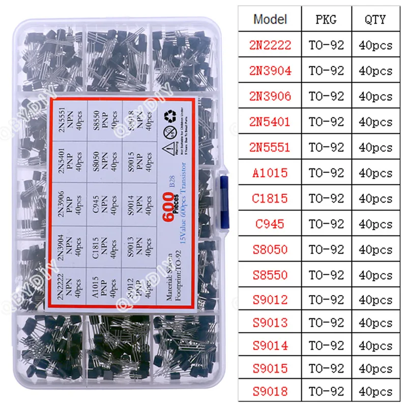 DIP SMD Mosfet Triodo Tiristor - Mosfet Transistor Set recensione e prezzo