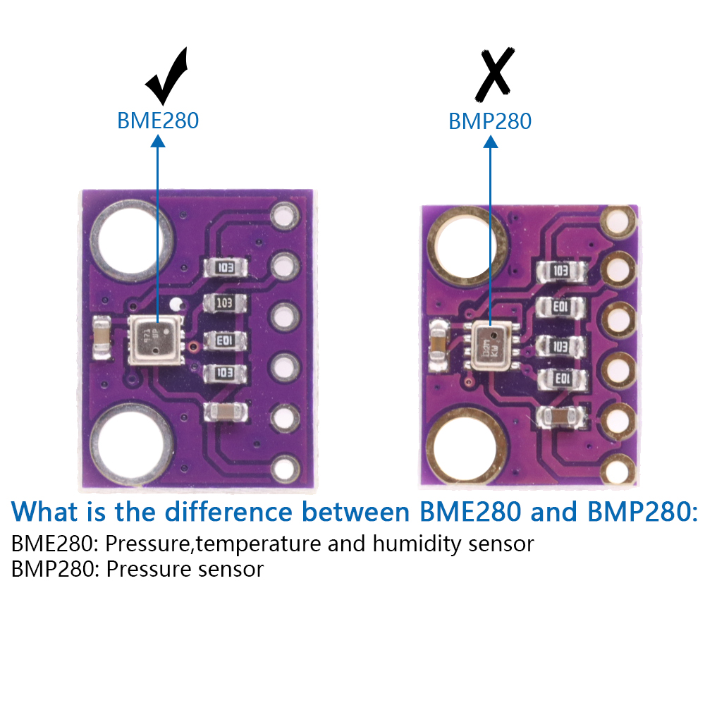 3in1 BME280 3.3V BMP280 5V Sen - Bme280 Humidity Sensor recensione e prezzo