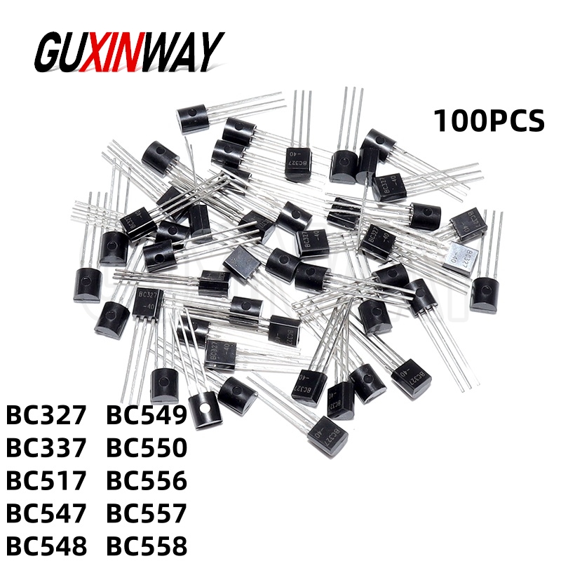100 pz BC327 BC337 BC517 BC547 - Mosfet Transistor Set recensione e prezzo