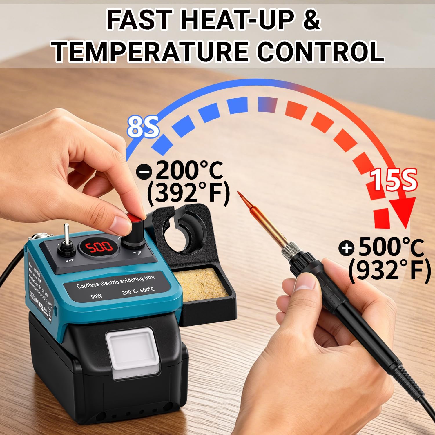 Kit Saldatore Digitale LED Sen - Diy Electronics Power Supply recensione e prezzo