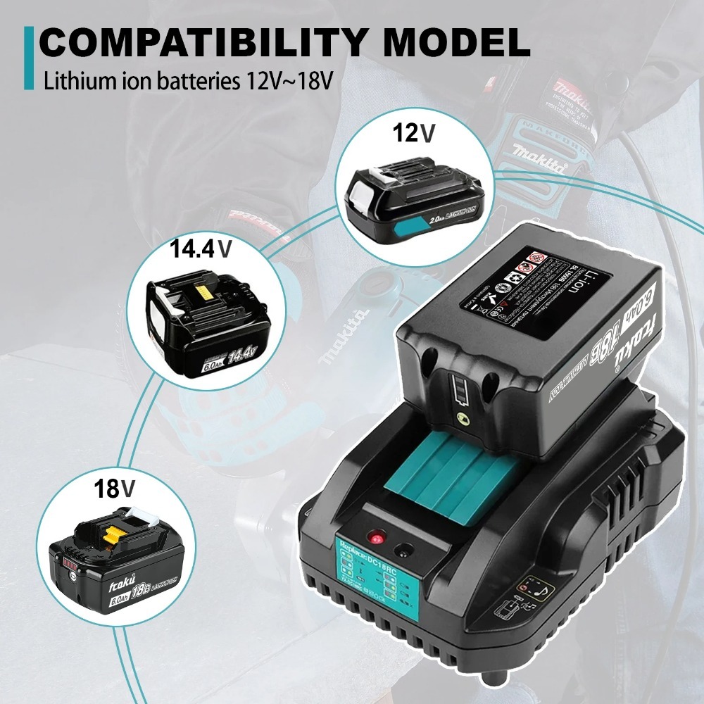Caricabatterie 3A per batteria - Makita Drill Hp1640 recensione e prezzo