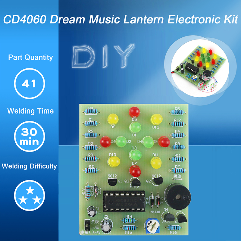 Kit elettronico fai-da-te CD40 - Diy Electronics Workbench recensione e prezzo