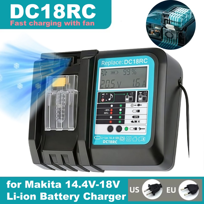Caricabatterie Rapido DC18RC c - Makita Drill Hp1640 recensione e prezzo