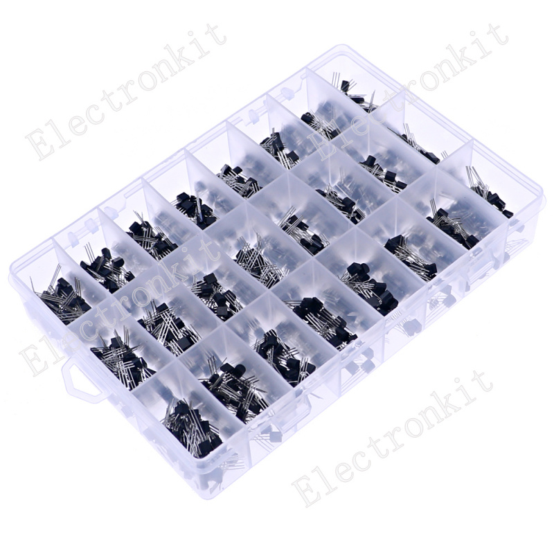 840 pz 24 Valori TO-92 PNP/NPN - Mosfet Transistor Set recensione e prezzo