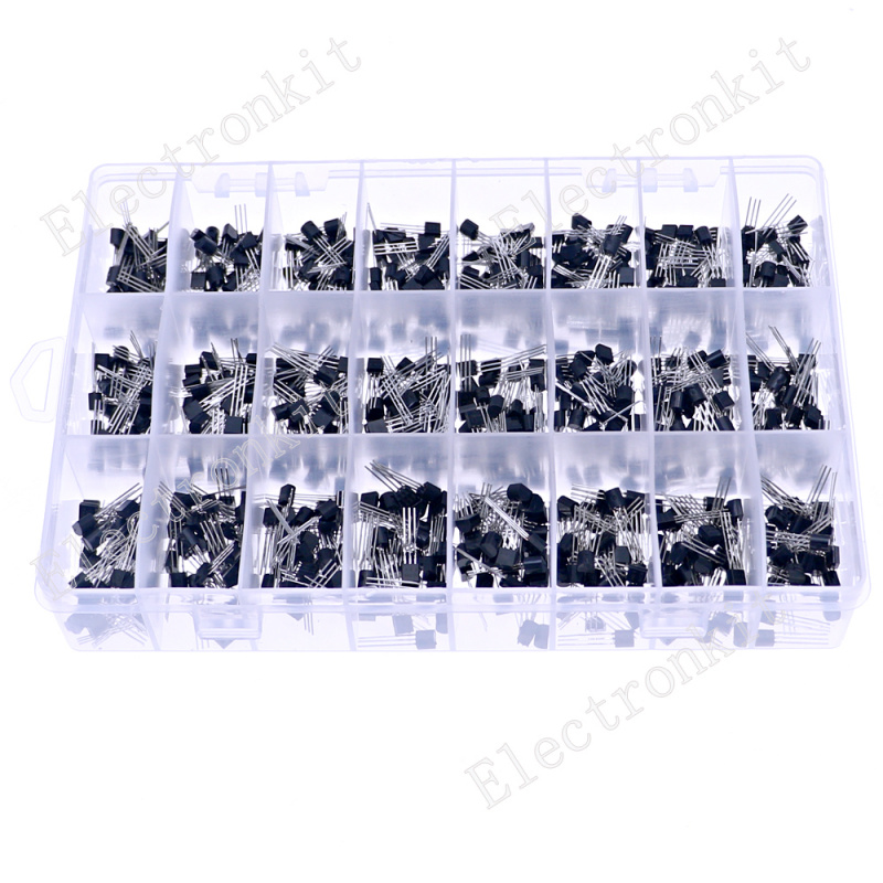 840 pz 24 Valori TO-92 PNP/NPN - Mosfet Transistor Set recensione e prezzo