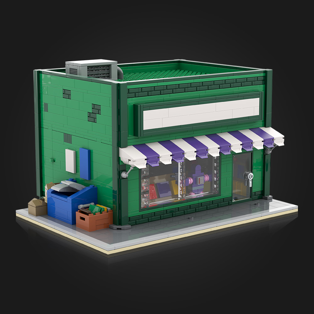 MOC Movie Street View The Andr - Diy Electronics Shop recensione e prezzo