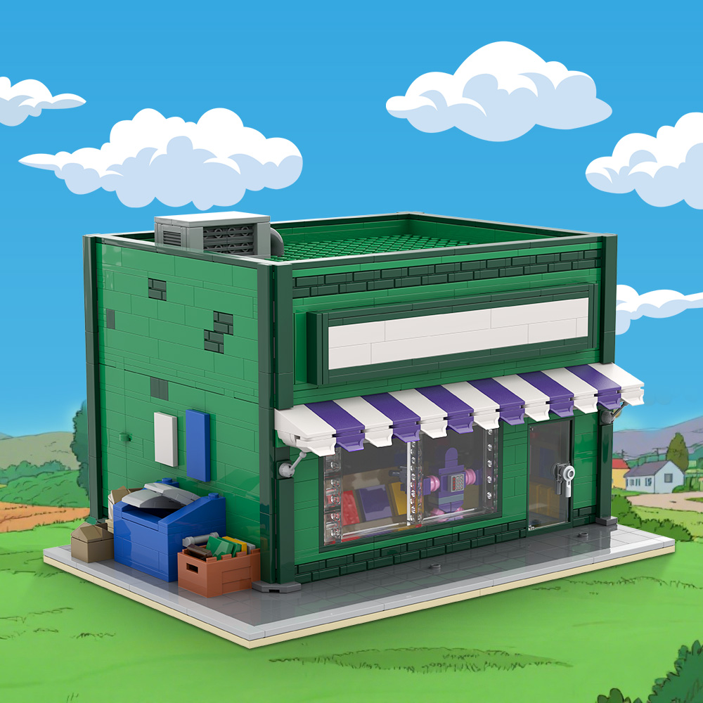 MOC Movie Street View The Andr - Diy Electronics Shop recensione e prezzo