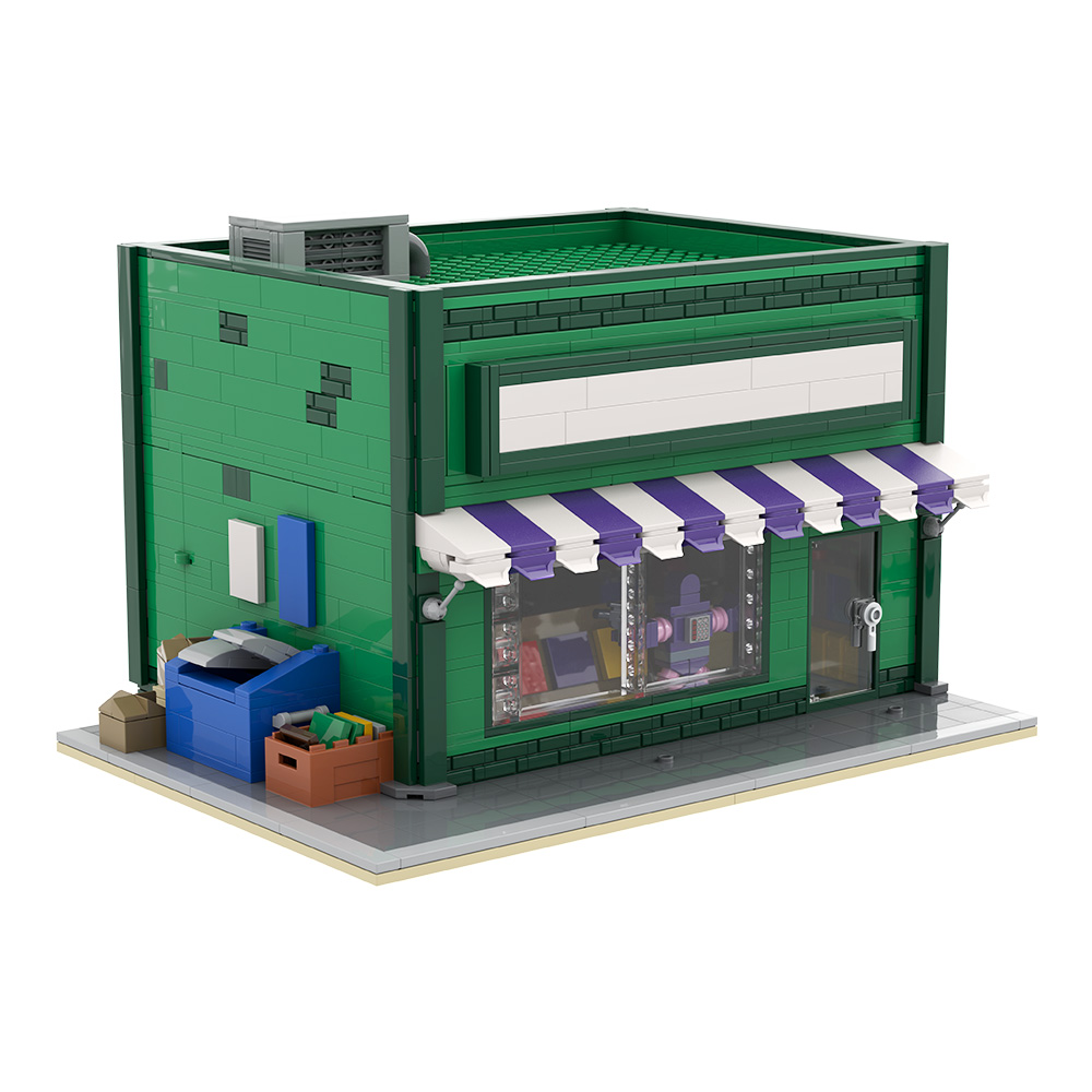 MOC Movie Street View The Andr - Diy Electronics Shop recensione e prezzo