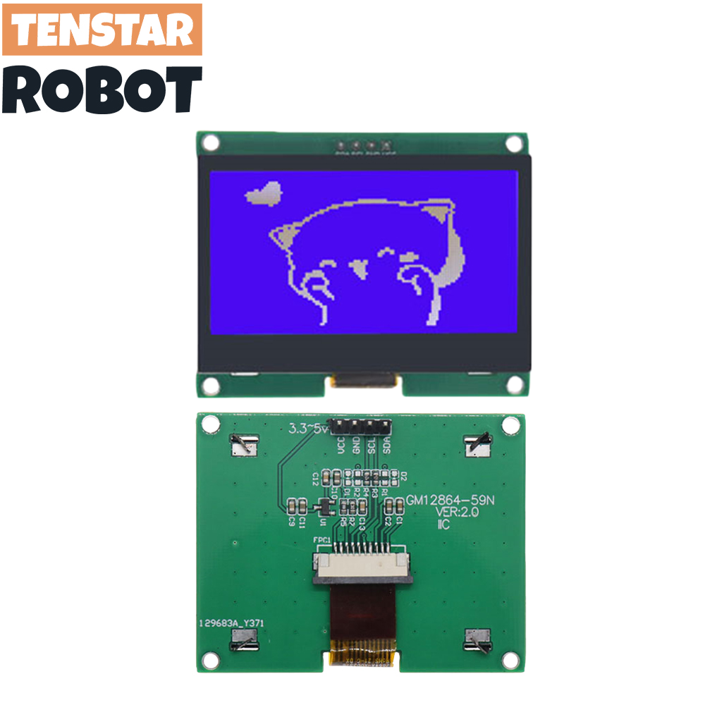 TENSTAR 12864-59N IIC 4P Modul - I2C Lcd Display recensione e prezzo