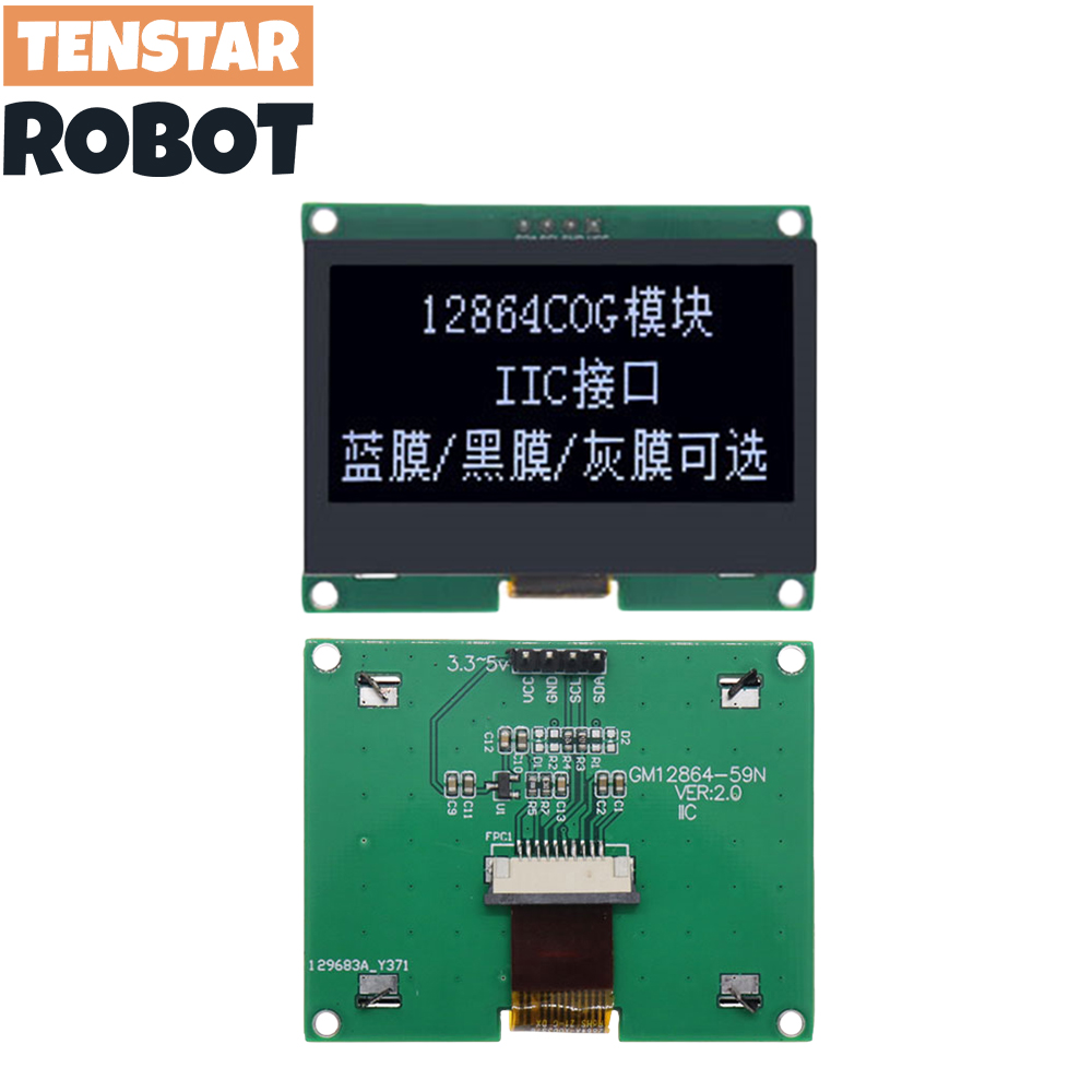 TENSTAR 12864-59N IIC 4P Modul - I2C Lcd Display recensione e prezzo