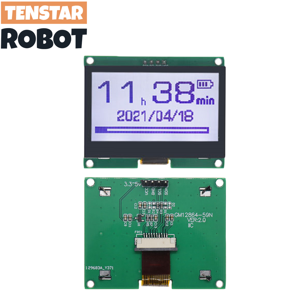 TENSTAR 12864-59N IIC 4P Modul - I2C Lcd Display recensione e prezzo